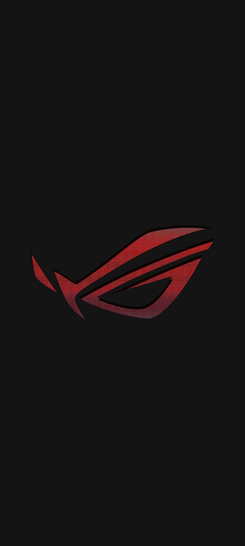 Asus ROG Logo Art , red, gaming, dark, technology HD phone wallpaper
