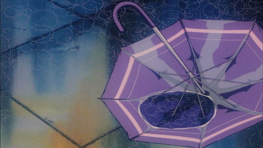 Estetyka retro anime • Dla Ciebie, estetyczny fiolet w stylu vintage Tapeta HD