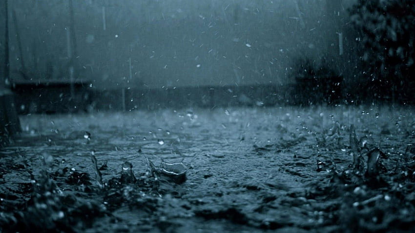 Deszcz na żywo, kolekcja żywego deszczu w tle, żywy deszcz, opady deszczu Tapeta HD