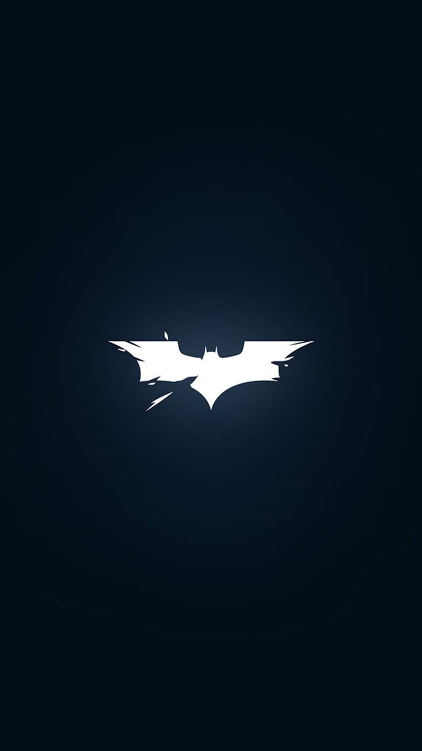 Логото на Батман е. Лого на Батман, комикси на Батман, Батман, Страхотно лого на Батман HD тапет за телефон