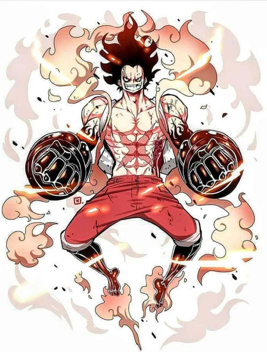 Luffy Gear Fourth Wallpaper HD, One Piece Wallpaper HD download free