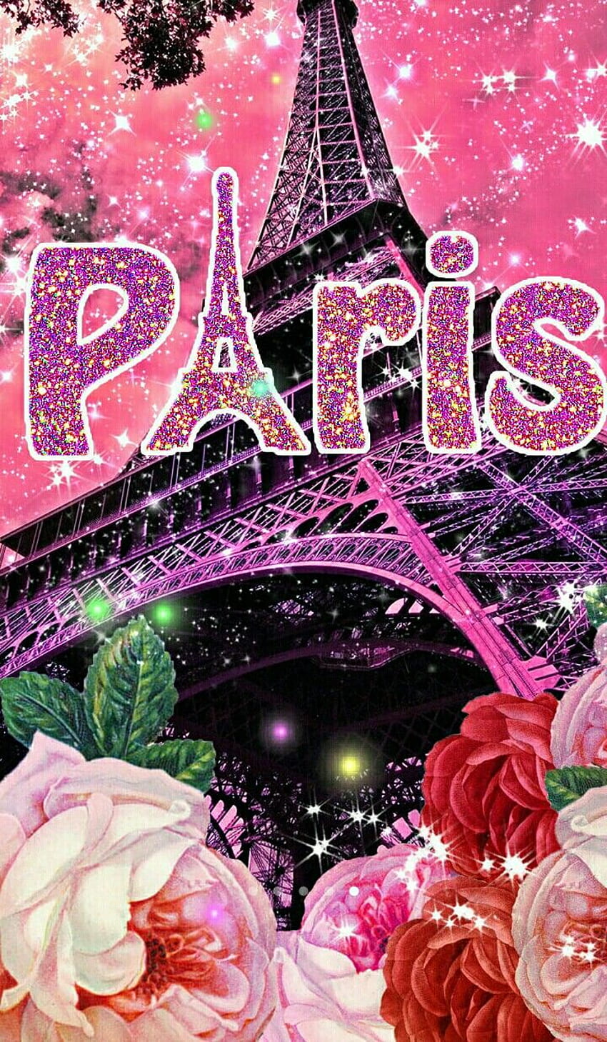 París, glitter. Paris , Paris tour eiffel, Unicorn , Glitter Paris HD phone wallpaper