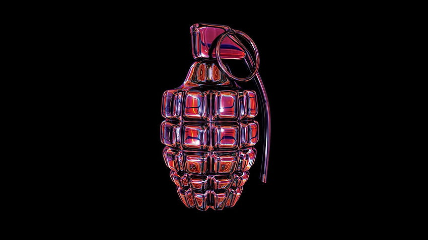 Grenades . Neon, Trippy HD wallpaper
