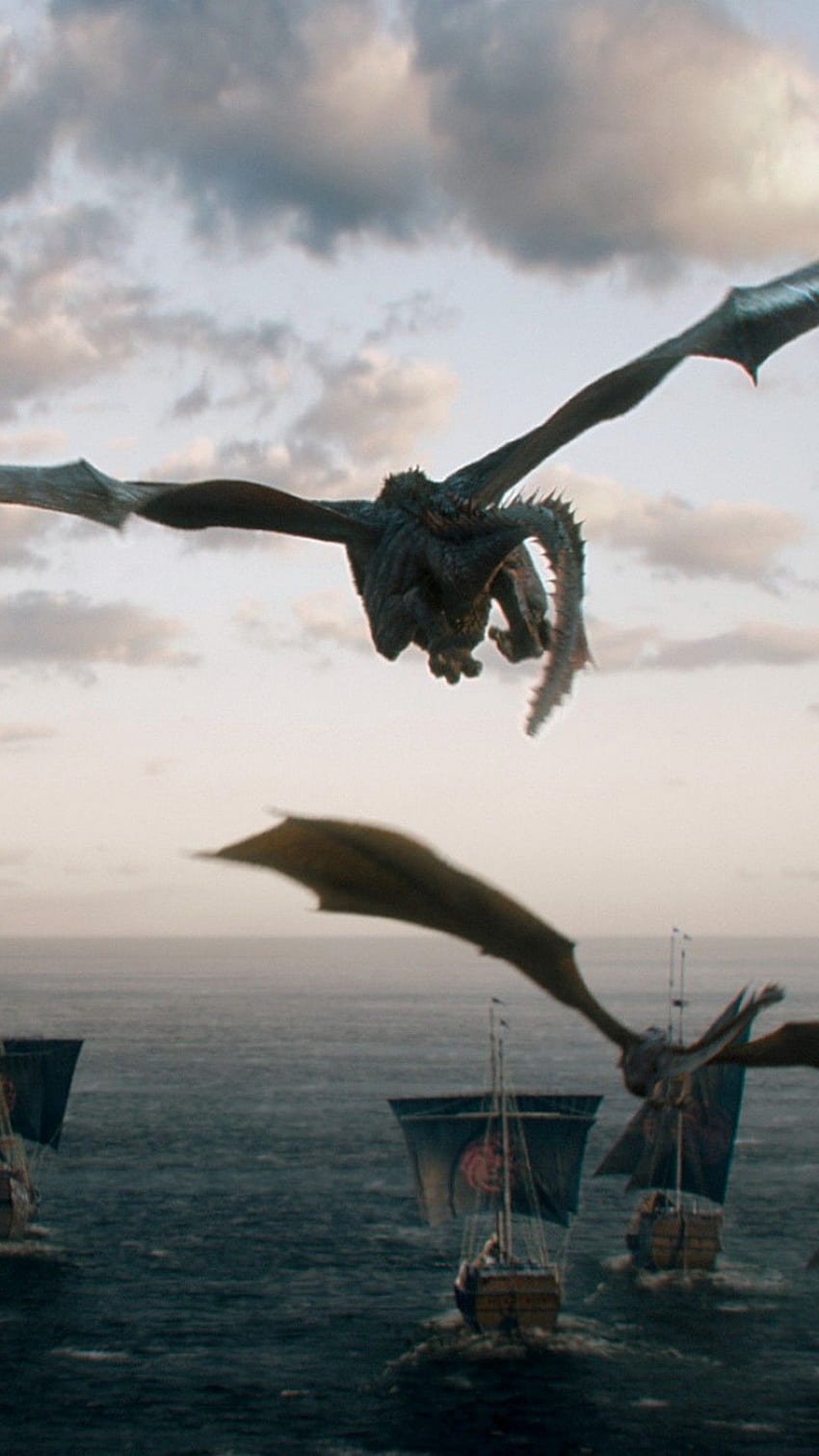 Game of Thrones Drachen für iPhone HD-Handy-Hintergrundbild