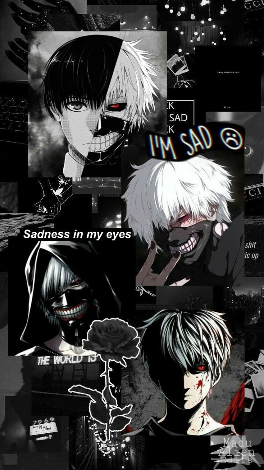 Moodboard anime, Tokyo Ghoul Collage HD phone wallpaper