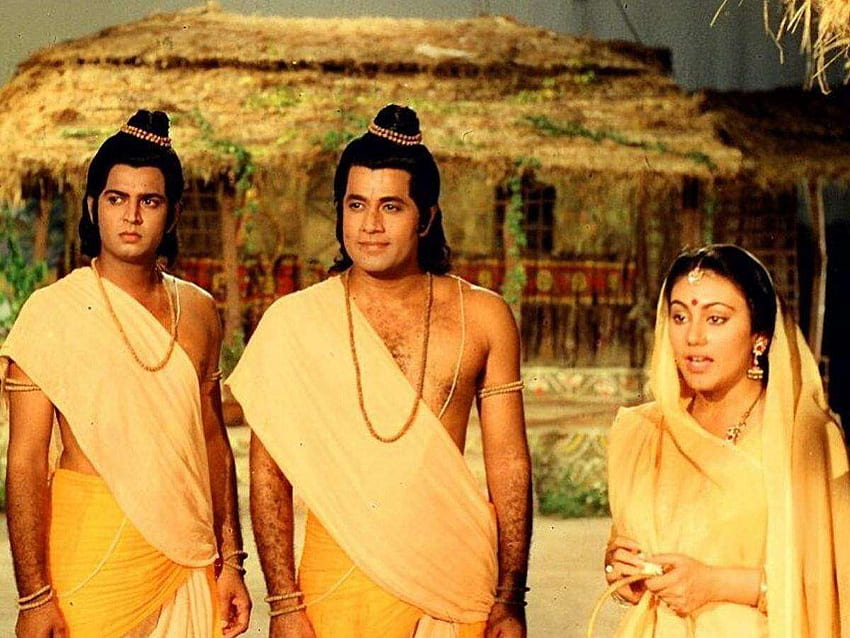 Old unseen , star cast of Ramanand Sagar's epic, Arun Govil HD wallpaper