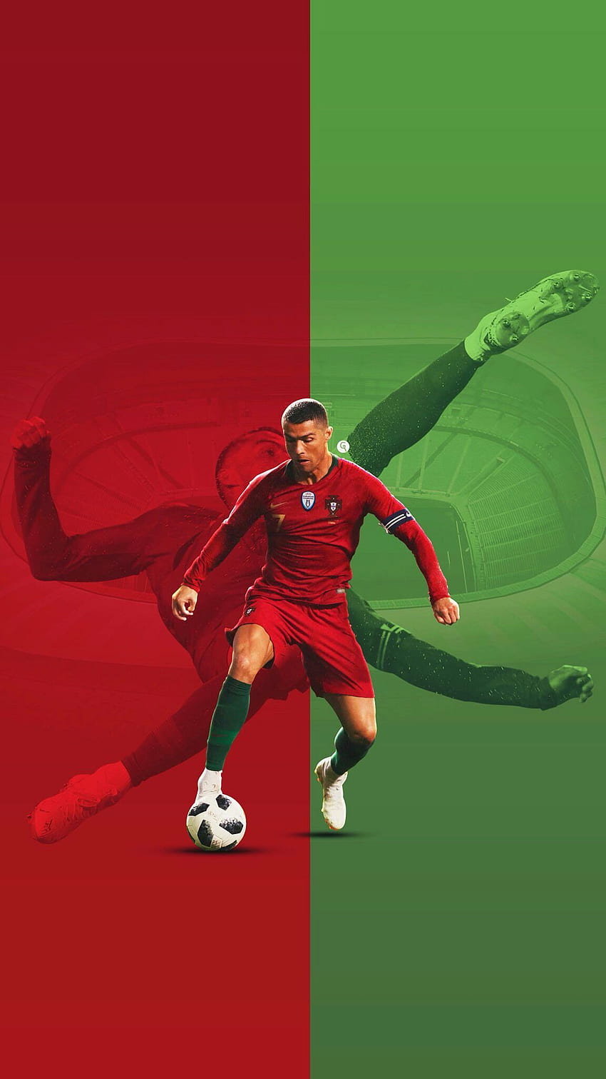 No.7 Cristiano Ronaldo (Portugal). Cristiano Ronaldo, Futebol Arte, Futebol Fond d'écran de téléphone HD