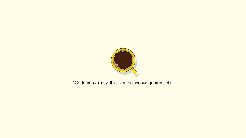 minimalistic, movies, coffee, Pulp Fiction, quotes, Jules HD wallpaper