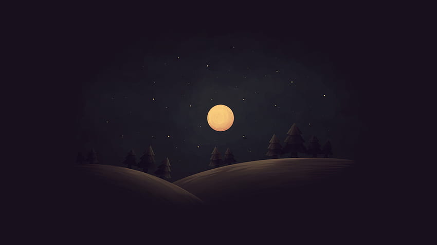 Simple Night Resolution , Artist , , and Background, 1366X768 Night HD wallpaper