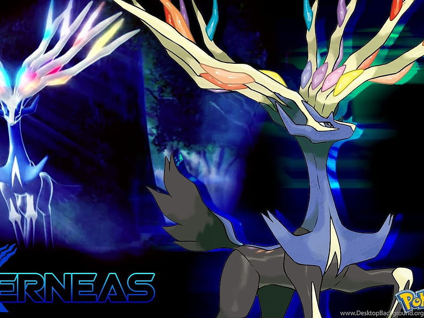 Xerneas Pokemon X By Piplupwater Background Hd Wallpaper Pxfuel