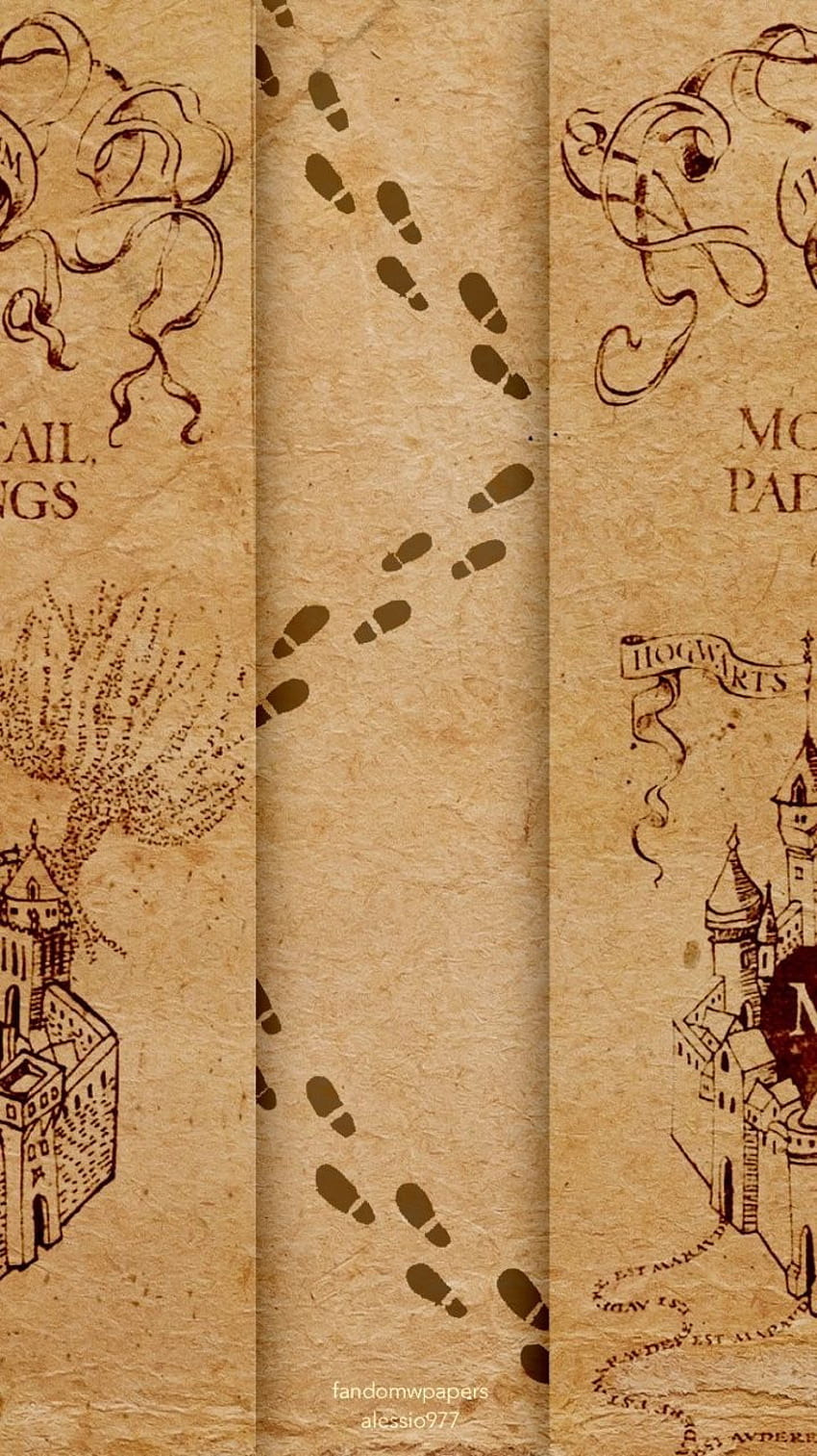 an untuk iphone harry potter . di sini, Peta Perampok Harry Potter wallpaper ponsel HD
