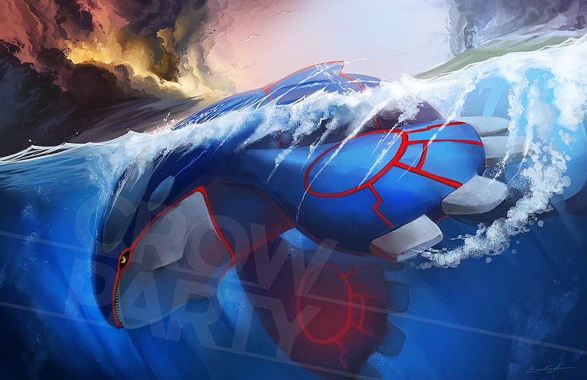 30 Kyogre Pokémon HD Wallpapers and Backgrounds