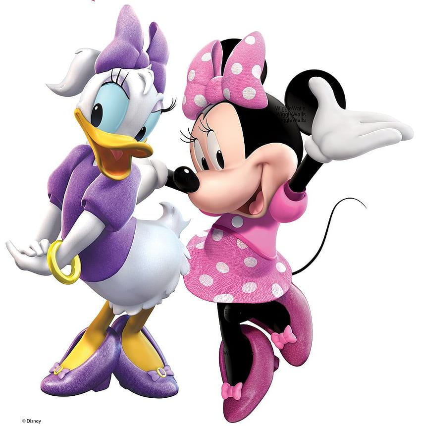Inci Minnie Mouse dan Bebek Daisy Mickey Stiker Dinding Dapat Dilepas Stiker Seni Dekorasi Rumah Disney 8 1 2 Inci Lebar 8 1 2 Inci Tinggi: Alat & Perbaikan Rumah wallpaper ponsel HD