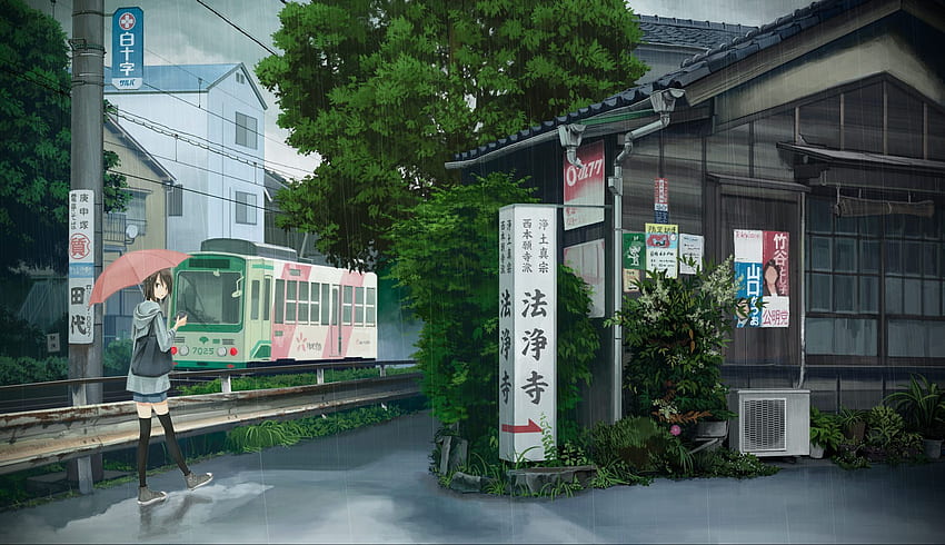 Tekkonkinkreet - Anime Japan Train Station,, Train Aesthetic Wallpaper HD