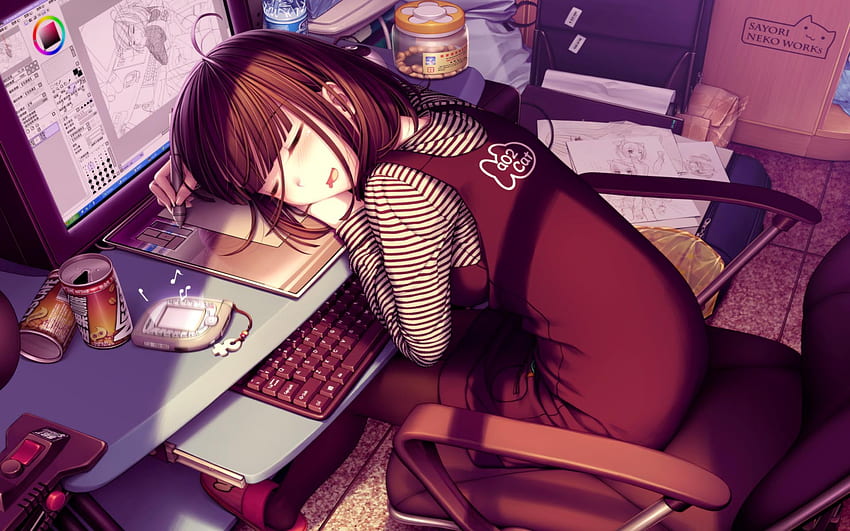 1,827 Anime Sleep Images, Stock Photos, 3D objects, & Vectors | Shutterstock