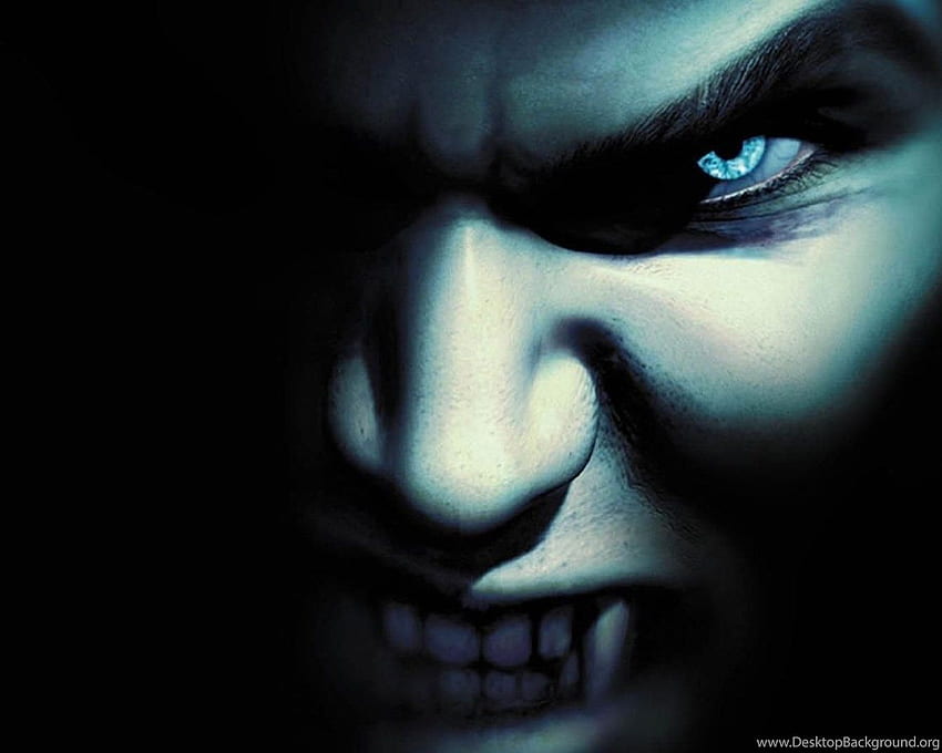 Vampires Scary Face Artwork Background, Creepy Face HD wallpaper