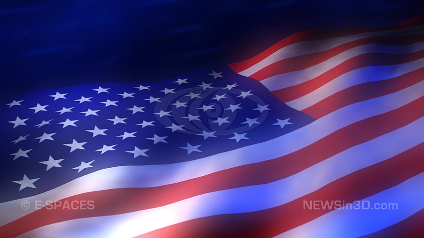 American flag animated background high definition preview still HD wallpaper