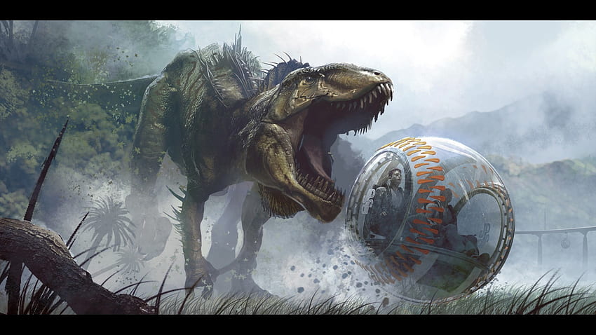 Correr, videojuego, Dinosaurio, Jurassic World Evolution, 2018 fondo de pantalla