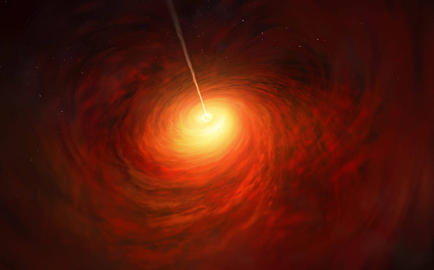 Black Hole Jet dans Messier 87 Digital Art , Artist , et Background Fond d'écran HD
