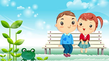 Page 9 | love couple cartoon HD wallpapers | Pxfuel
