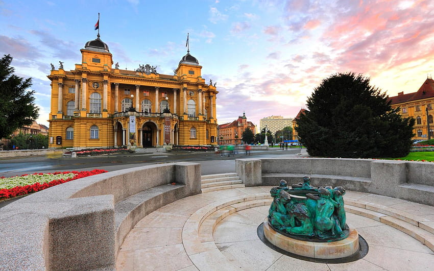 National Theater Zagreb Croatia National Geographic Preview HD wallpaper