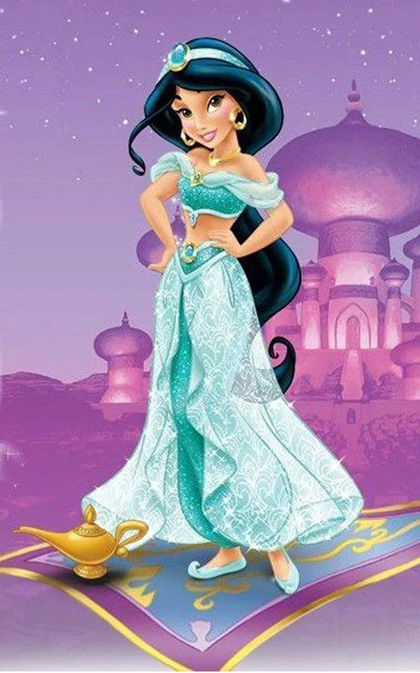 Princesa Jazmín Ultra. Disney, teléfono de jazmín fondo de pantalla del teléfono