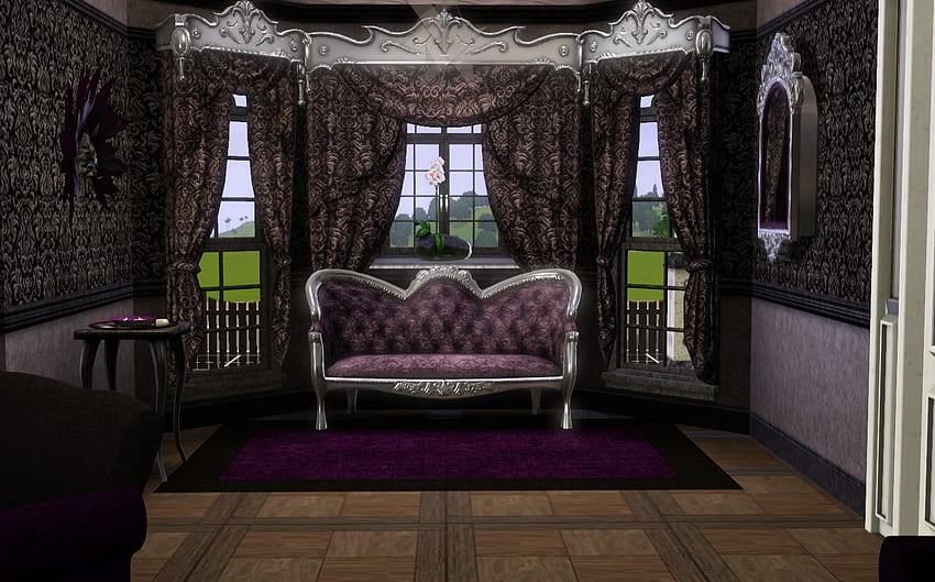 Beautiful Gothic Room Art HD wallpaper