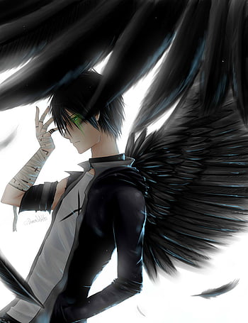 anime angel boy with sword