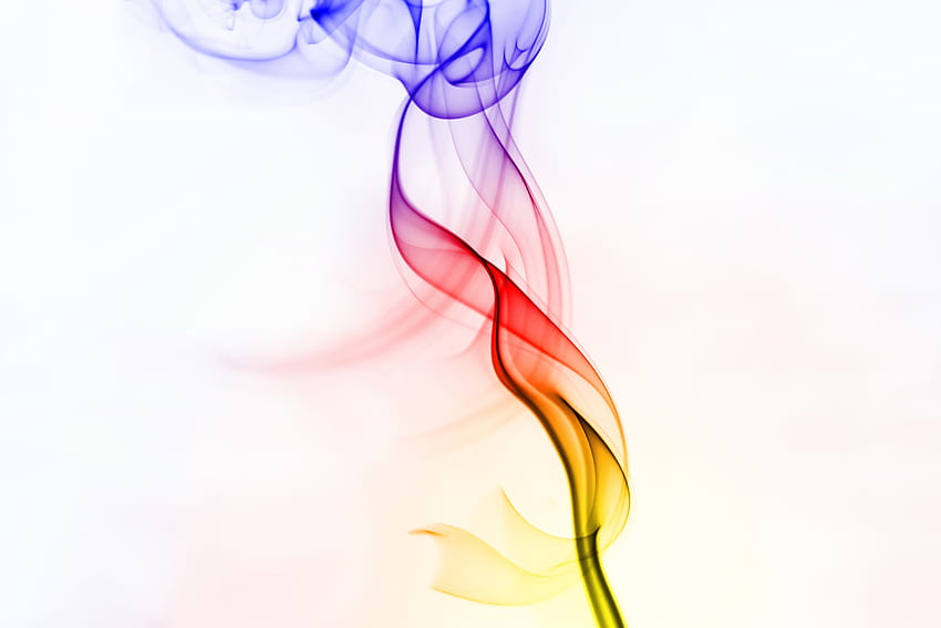 Abstract, Smoke, Light, Bright, Light Coloured, Colorful, Colourful, Shroud HD wallpaper