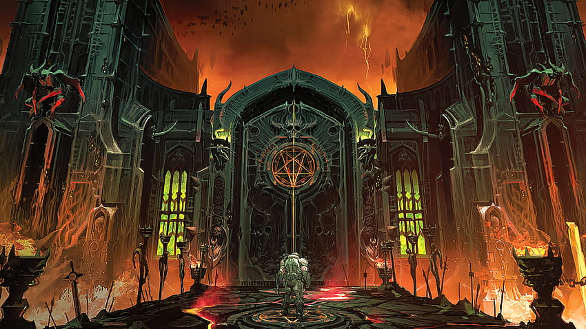 Portão do Inferno (Doom Eternal) [] :, Os Portões do Inferno papel de parede HD
