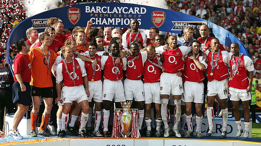 Arsenal Invincibles: How Wenger's 2003 04 Gunners Went A Season Without Defeat HD wallpaper