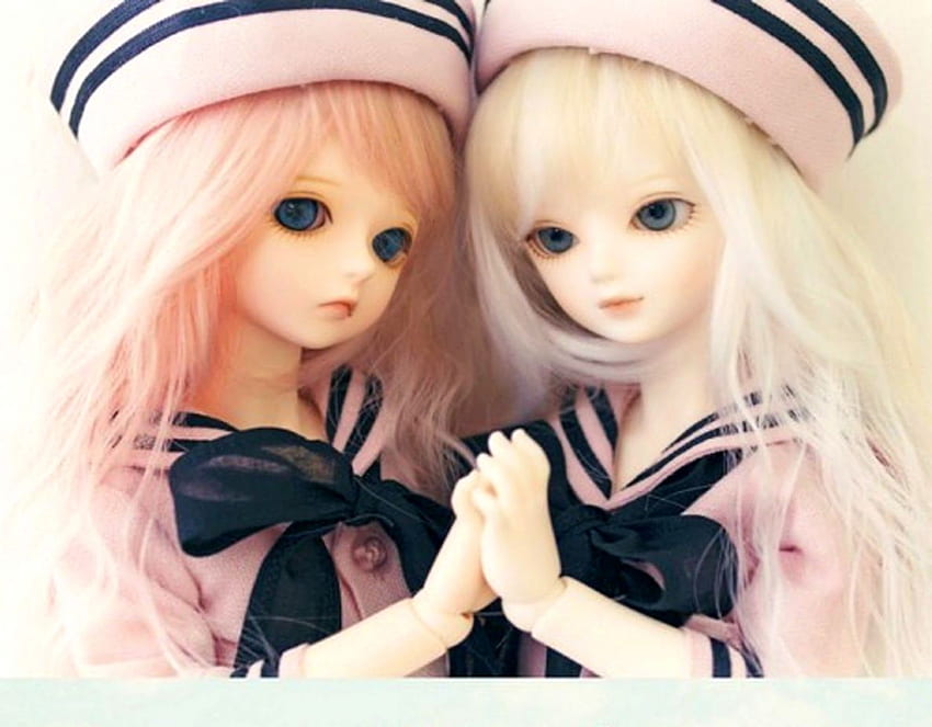 Unique 4u Cute Twins Barbie Dolls - Cute Barbie Doll Twins HD wallpaper