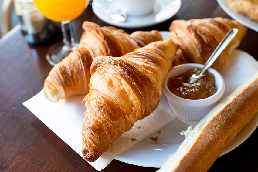 Croissant [] for your, French Food HD wallpaper