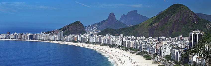Copacabana, plaża Copacabana Tapeta HD
