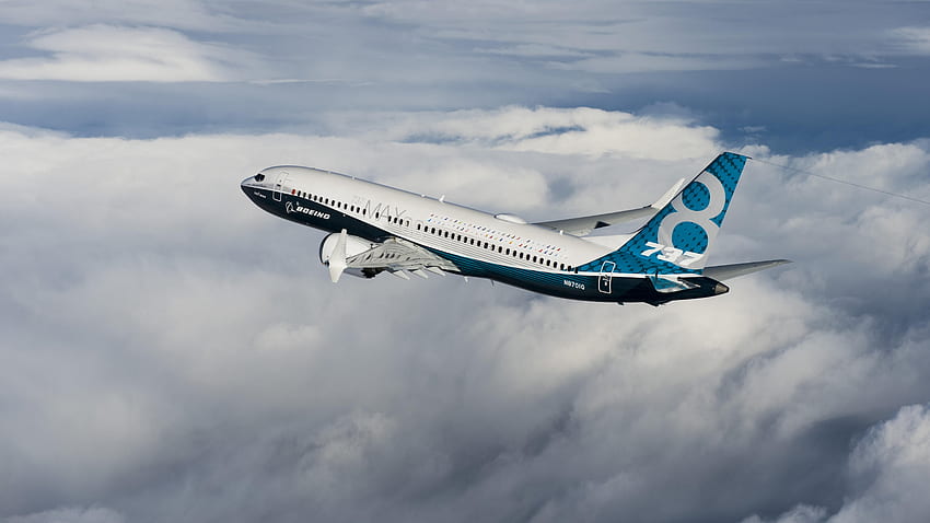 Boeing 737 Max 8 Aircraft, & background HD wallpaper