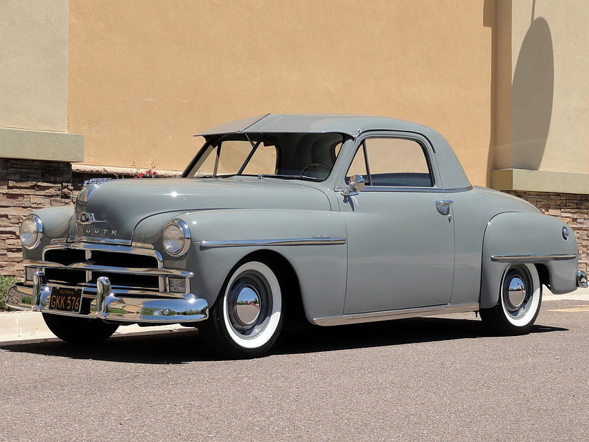 Plymouth DeLuxe Coupe '1950, 디럭스 쿠페, Plymouth DeLuxe Coupe, 플리머스, 디럭스 HD 월페이퍼