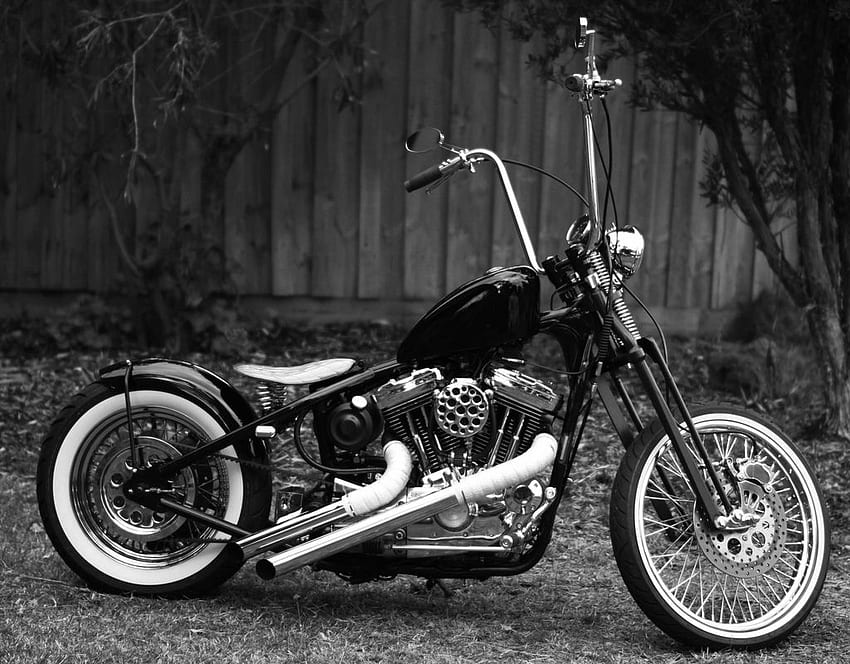 Old school Bobber. Old school bobber, Old School Motorcycle HD wallpaper