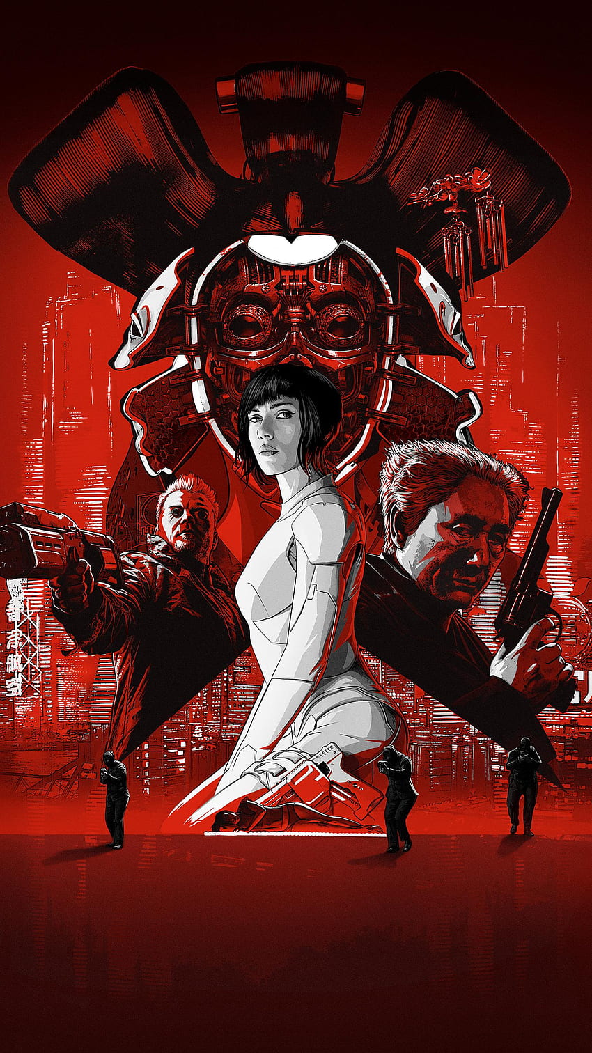 Film Ghost in the Shell (2022). wallpaper ponsel HD