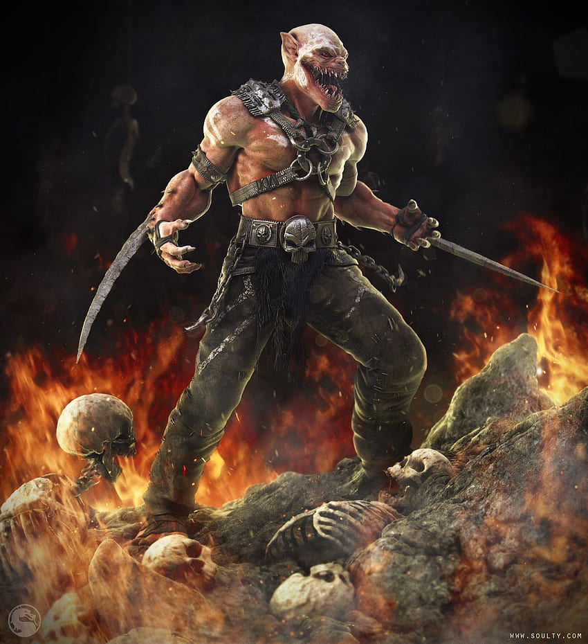 Baraka, Baraka Mortal Kombat HD-Handy-Hintergrundbild