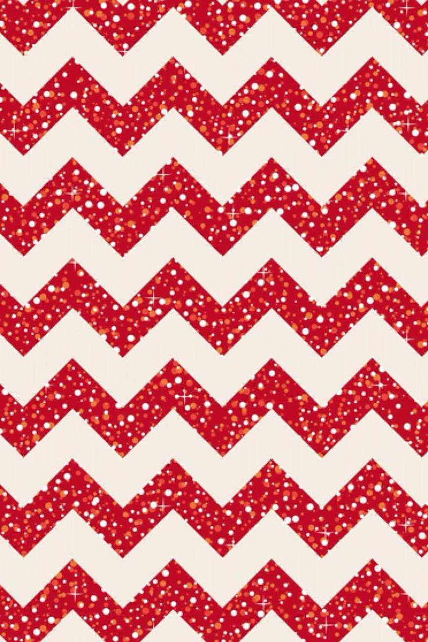 Pretty Chevron iPhone - Red Red Christmas Pattern - , Pretty Red HD phone wallpaper