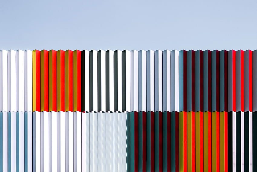 Architektur, Minimalismus, Wand, Farbe, Symmetrie, Farbig HD-Hintergrundbild