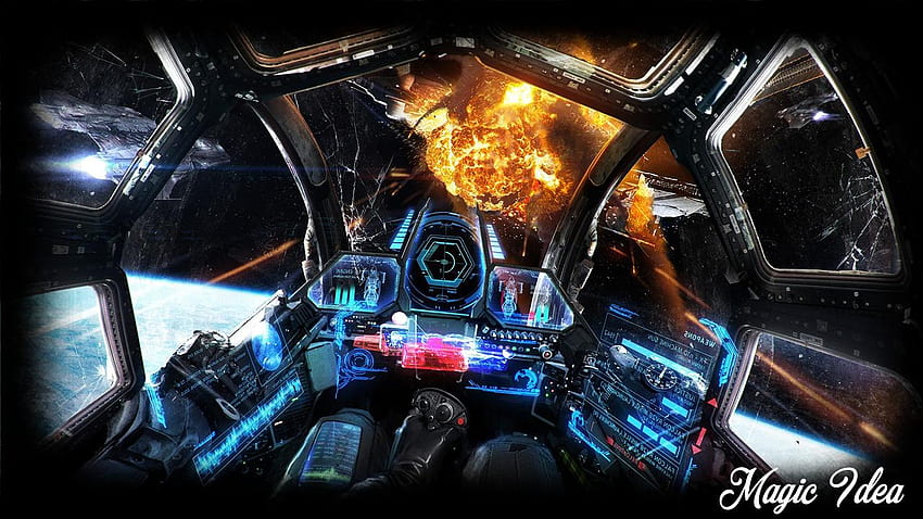 Cockpit Pack 2 for Android, Space Shuttle Cockpit HD wallpaper