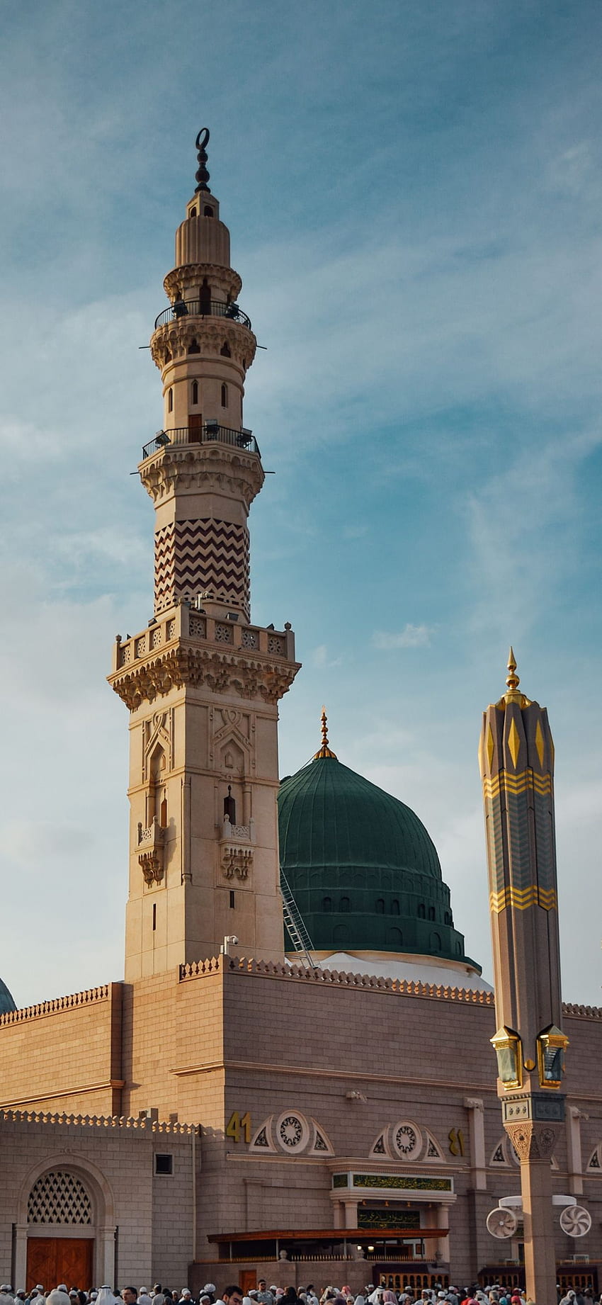 Al Masjid und Nabawi-Moschee HD-Handy-Hintergrundbild