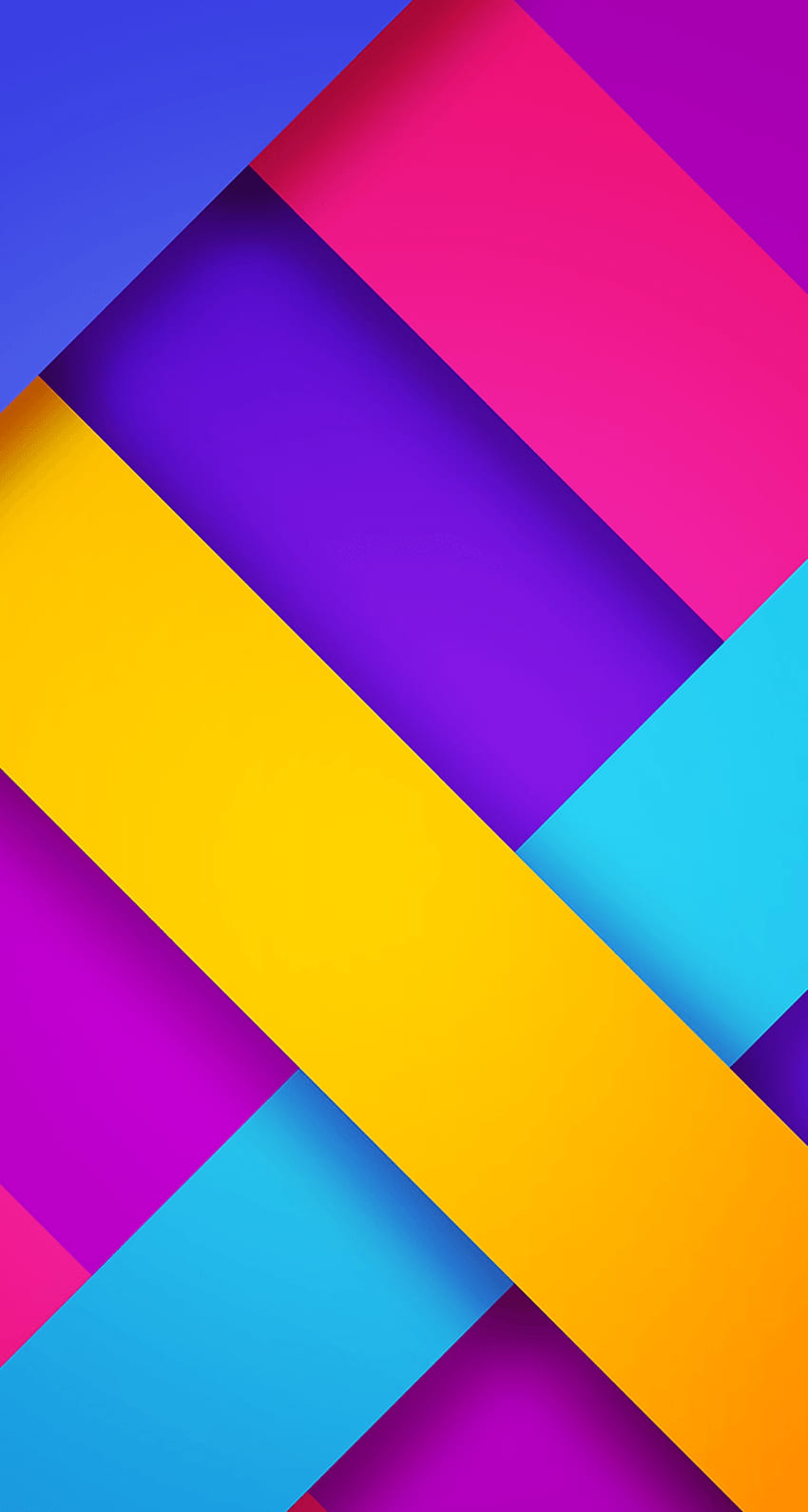 Arcobaleno geometrico - , geometrico arcobaleno su pipistrello, Geometrico multicolore Sfondo del telefono HD