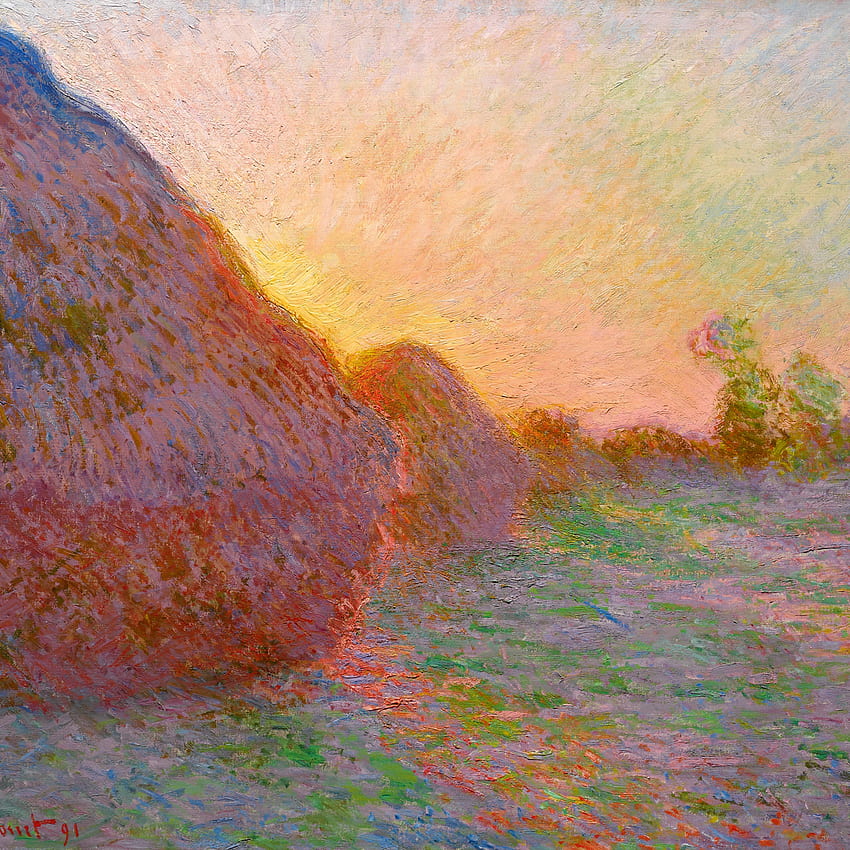 วาดมูลค่า 110.7 ล้านดอลลาร์ของ Claude Monet เพิ่งทำลายสถิติการประมูลหลายครั้ง วาด Claude Monet วอลล์เปเปอร์โทรศัพท์ HD