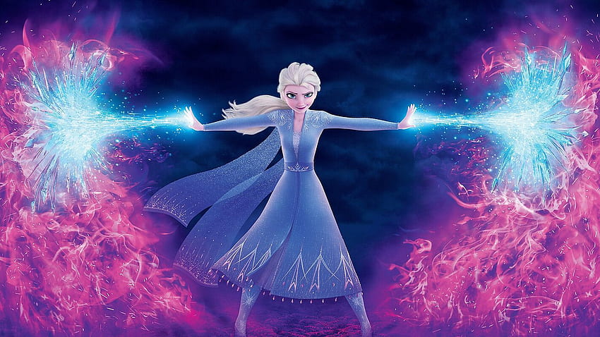Elsa di Arendelle - Disney Frozen 2 - Elsa di Arendelle - Disney Frozen 2 sul tuo cellulare o tablet Sfondo HD