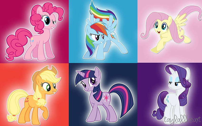 My Little Pony: Friendship Is Magic, Mane Six HD wallpaper