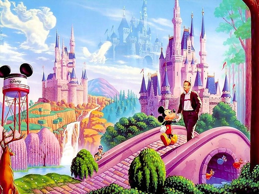 Disneylandia, imaginación de Walt Disney fondo de pantalla