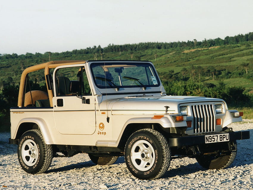 Jeep Wrangler Sahara (YJ) 1995–96 (), Old Jeep HD wallpaper | Pxfuel