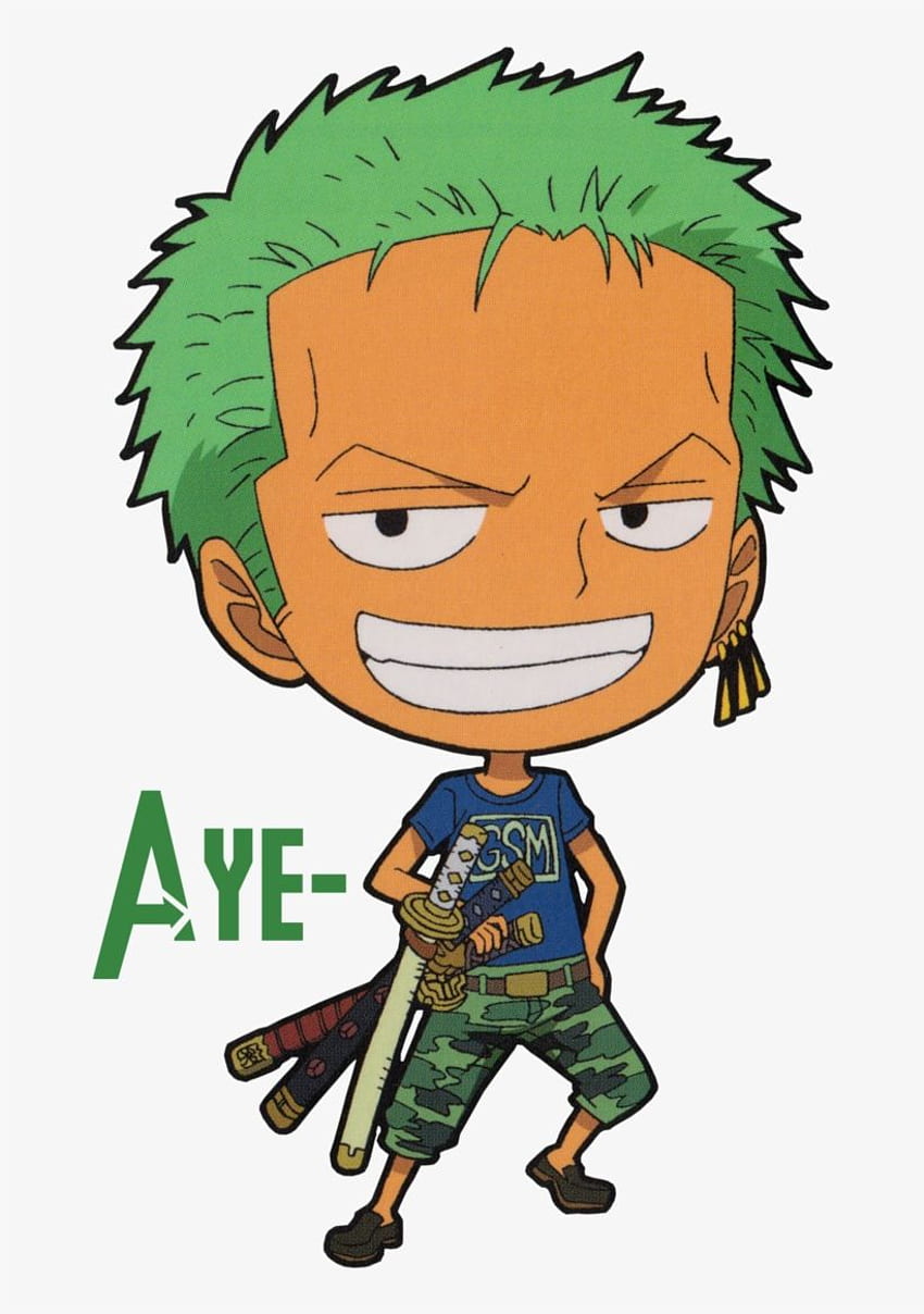 Download HD One Piece Zoro Png Hd - Zoro One Piece Png Transparent PNG  Image 